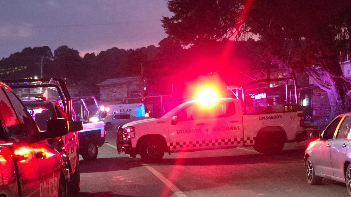 Ataque armado en Huitzilac deja dos personas asesinadas y una herida; agresores huyeron