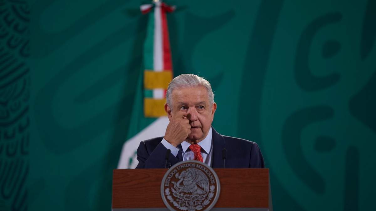 El presidente López Obrador