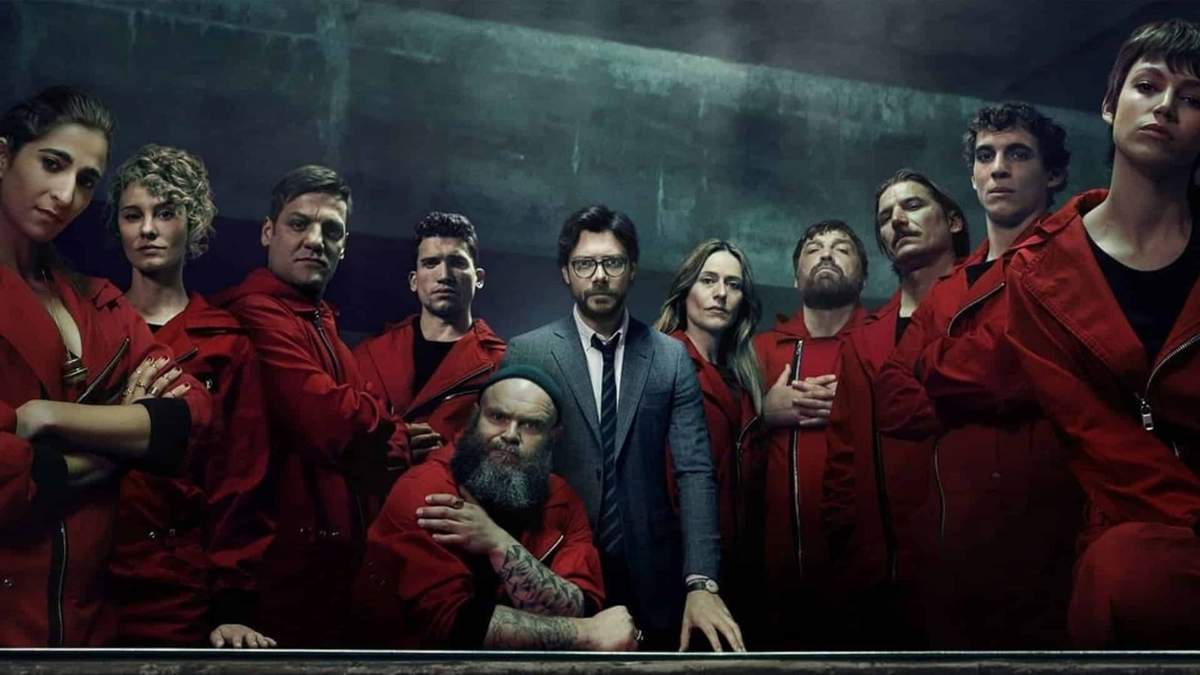 La Casa de Papel. Fuente: (Instagram)