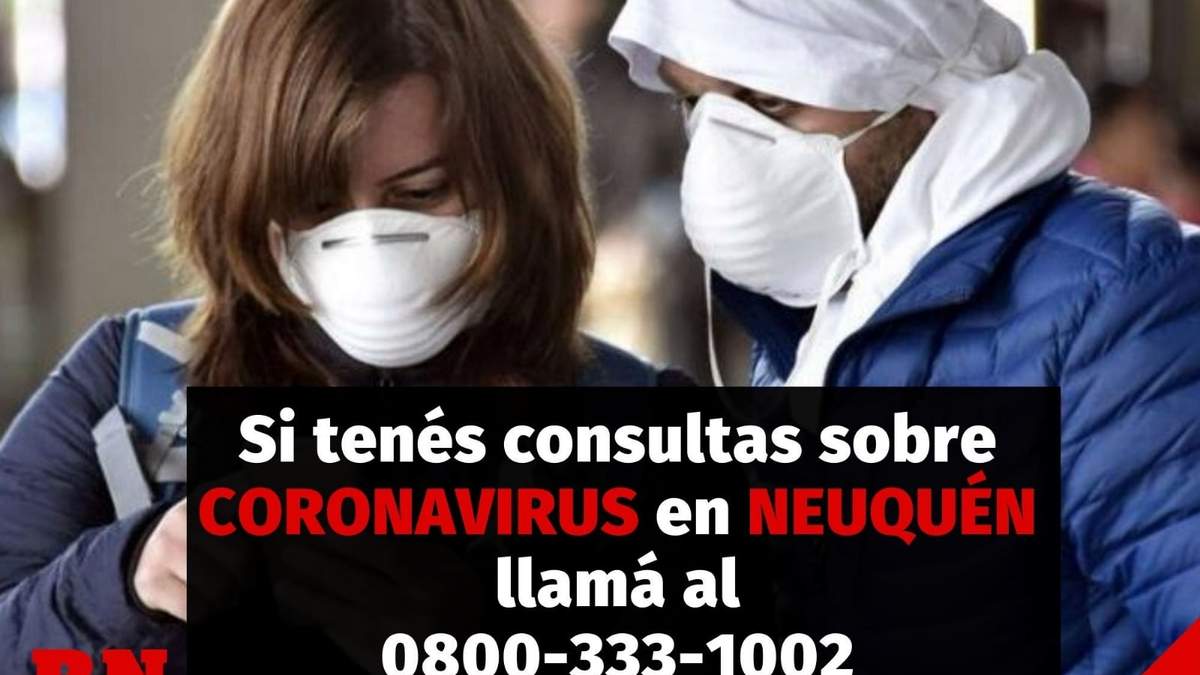 Coronavirus en Neuquén
