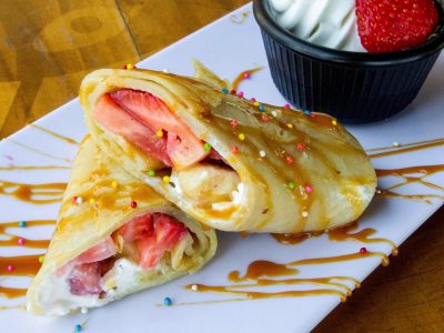 Burritos dulces: mirá lo rica que puede ser tu merienda con esta receta digna de un restaurante de 5 estrellas