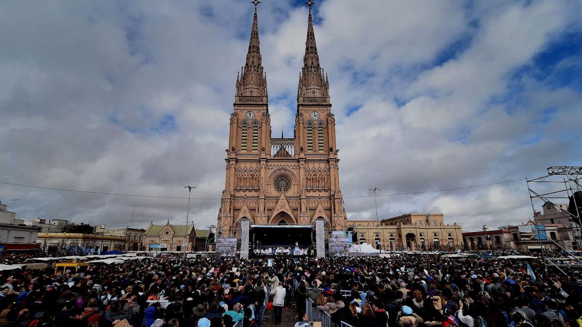 Basílica de Luján. Fuente: (Twitter)