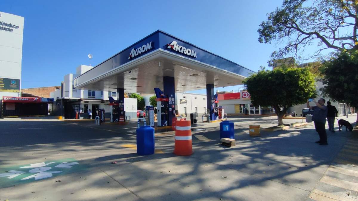 Gasolinerías cerradas en Guadalajara