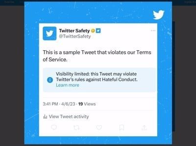 Twitter advertirá sobre tuits que violen las políticas de odio