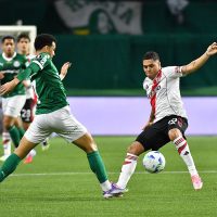 River se vino a pique en el segundo tiempo y se despidió ante Palmeiras