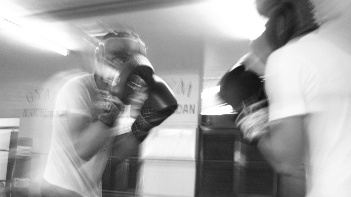 Entrenamiento de boxeo