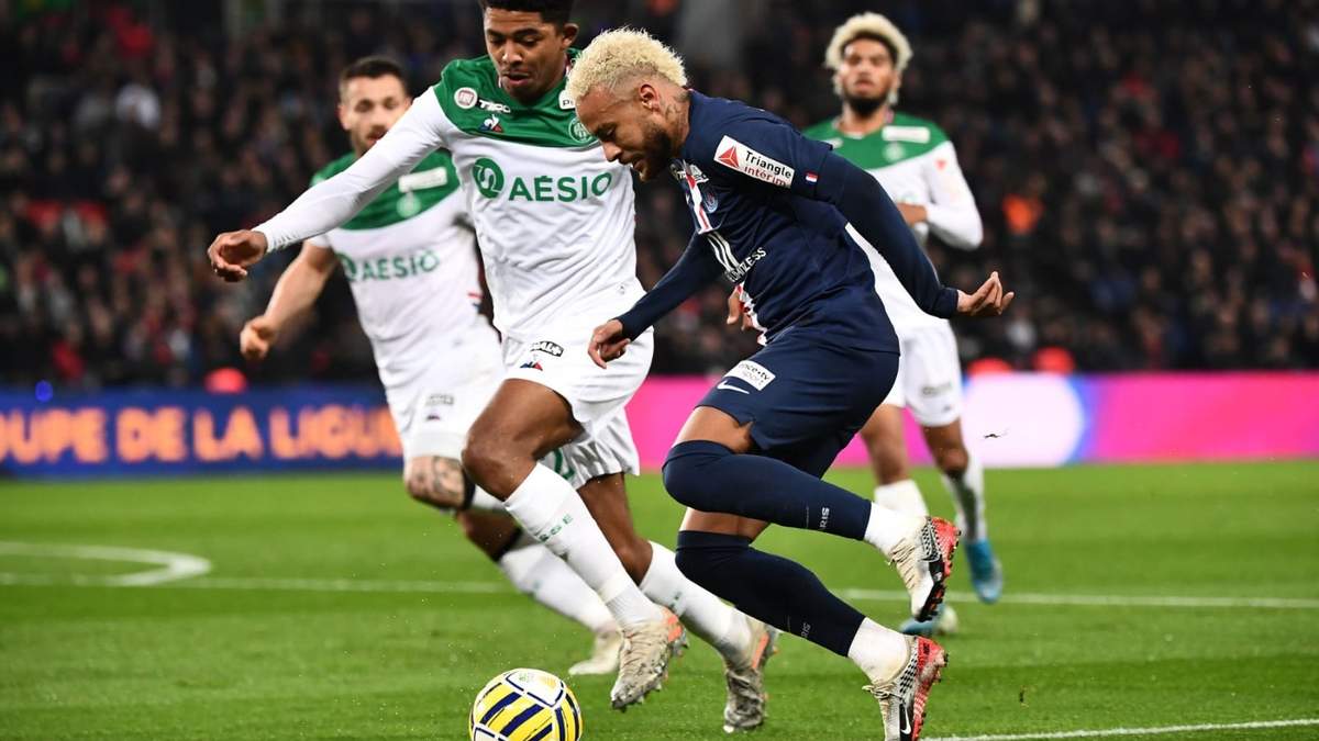 PSG vs Saint Etienne. Fuente (Instagram)