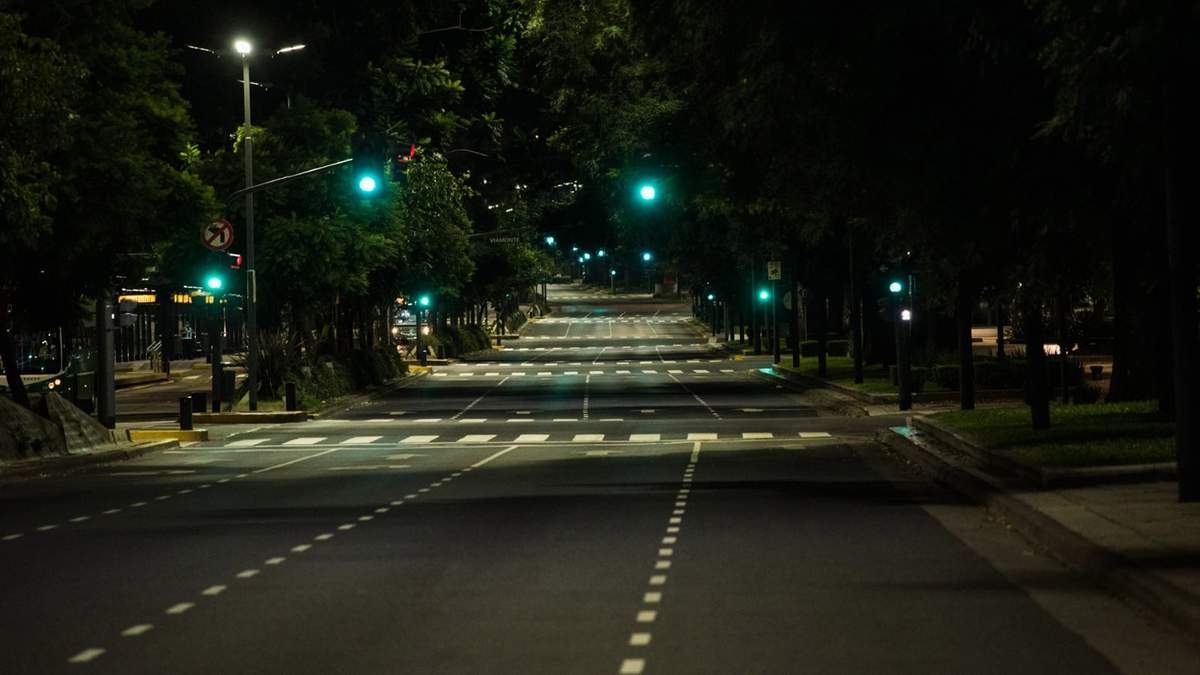 Restricciones de circulación nocturna. Fuente: (Twitter)