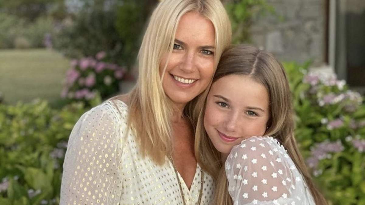 Valeria Mazza y su hija Taína. Fuente: (Instagram)
