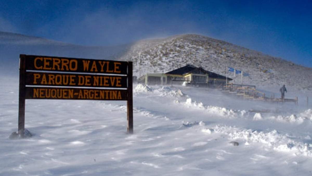 Base del cerro Wayle. Fuente: (Twitter)