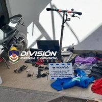 Encontraron en el centro de Neuquén a dos hombres que rompían puertas y robaban en casas
