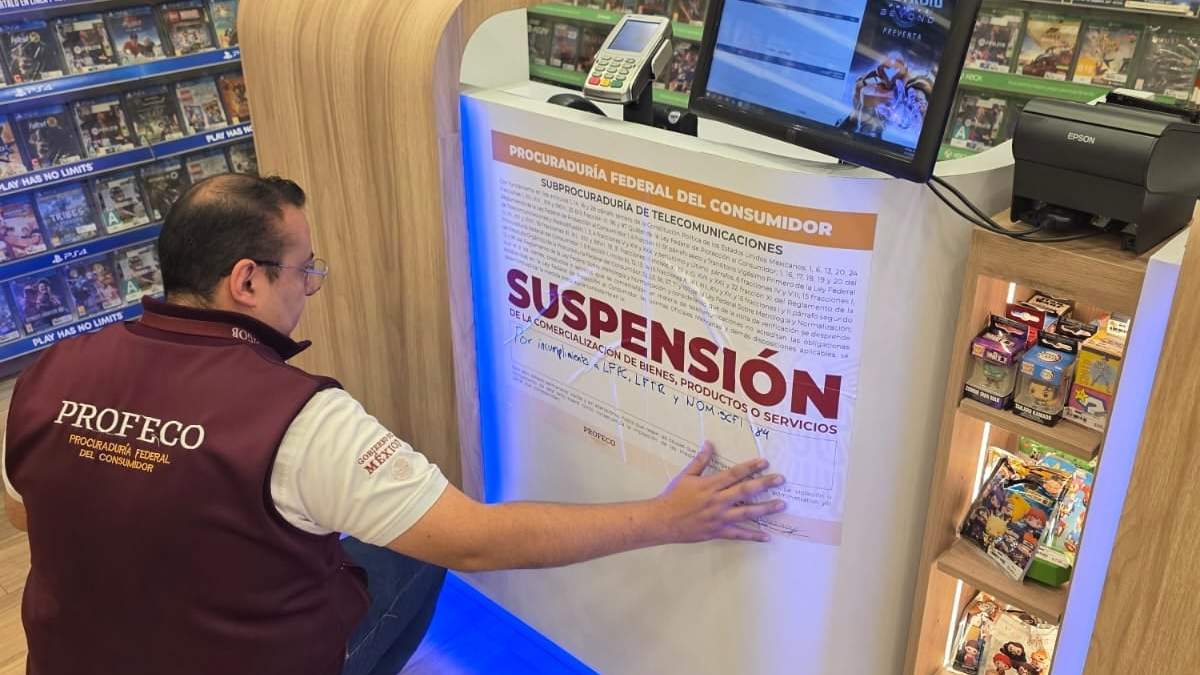 Sello de suspensión en Gameplanet