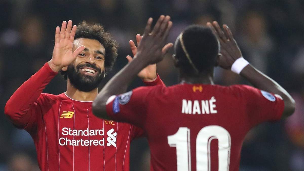 Sadio Mané y Salah. Fuente: (Twitter)