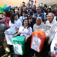 Brugada encabeza arranque de campaña para separación de residuos en CDMX
