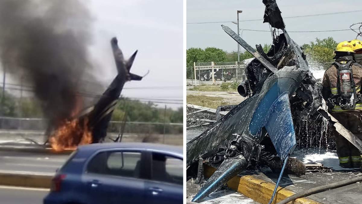 El accidente, a un costado de la carretera a Laredo