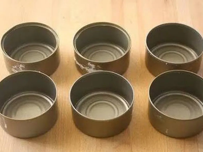 No tires las latas de atún: con eso y un tubo de cartón, creá este porta colitas de pelo re coqueto