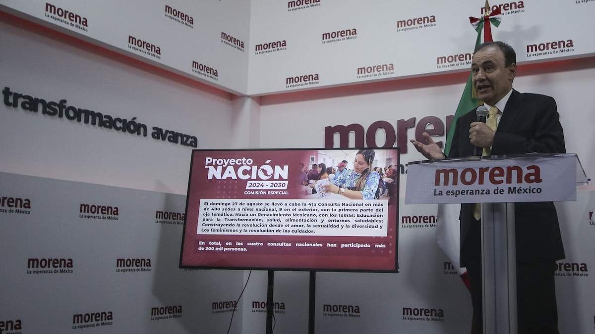 Alfonso Durazo, gobernador de Sonora, es también presidente del Consejo Nacional que organizó el proceso