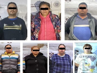 Cae célula de presuntos extorsionadores y narcomenudistas en la Álvaro Obregón