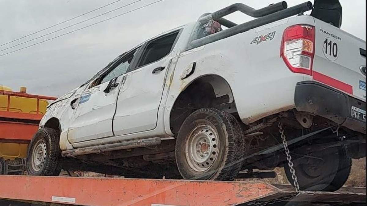Siniestro en la ruta 51. Fuente: (Centenario Digital)