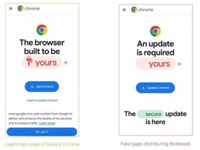 Descubren troyano que se hace pasar por actualización de Chrome para robar cuentas y datos bancarios