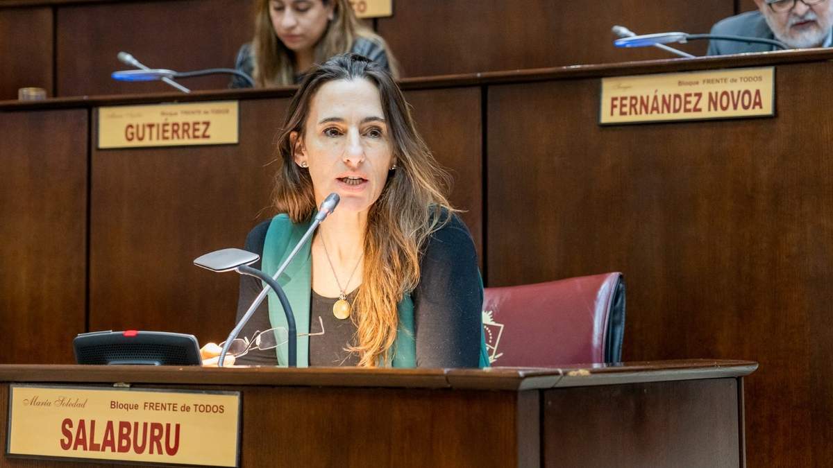 Soledad Salaburu. Fuente (Legislatura de Neuquén)