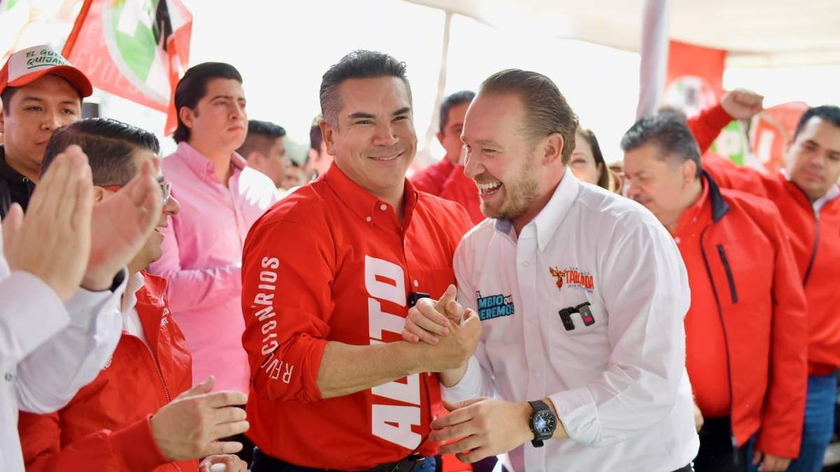 El líder del PRI y el alcalde con licencia de Benito Juárez