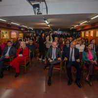 La foto que habla en la asunción de autoridades del Colegio de Abogados
