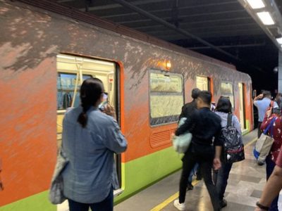 Cae lodo y agua en túnel de la Línea 12 del Metro; Batres culpa a la alcaldía Benito Juárez