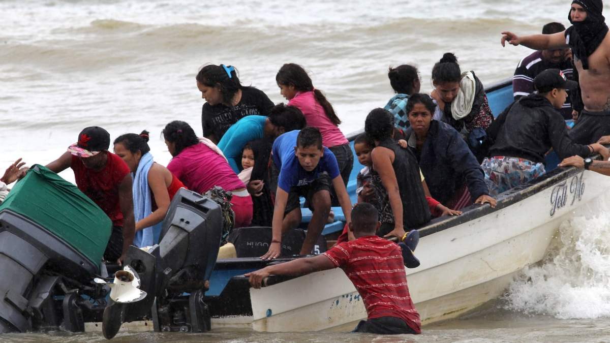El pasado noviembre, 16 niños fueron devueltos a Venezuela desde Trinidad y Tobago. Fuente: (Twitter)