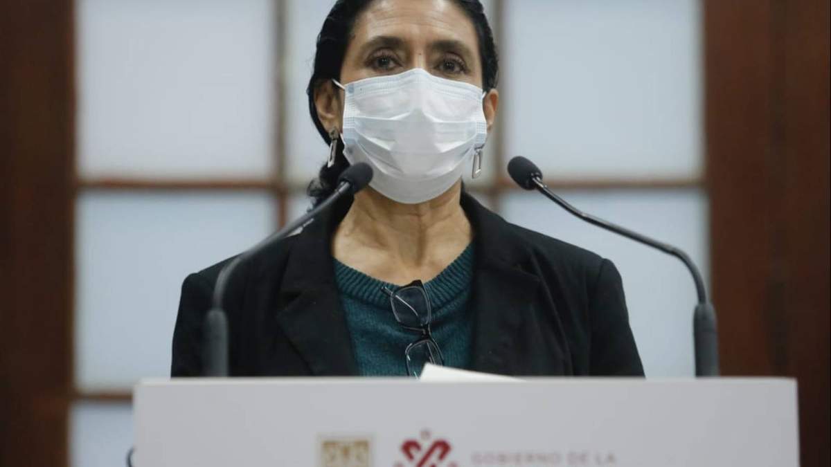 La secretaria de Salud del gobierno capitalino, Oliva López