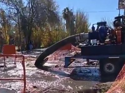 Dramático: el mapa que muestra las parcelas afectadas en Lavalle por el Pescara