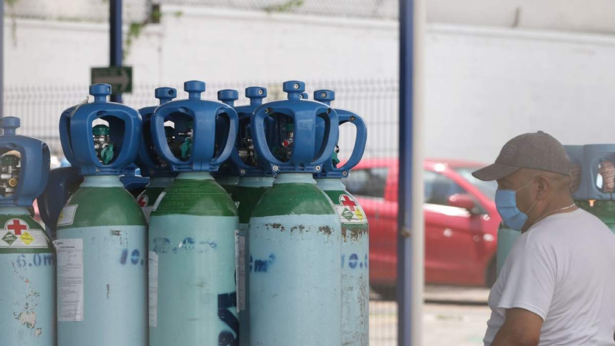 Tanques de oxígeno