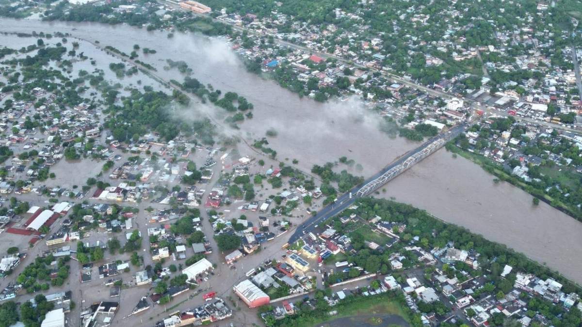 Inundaciones en Poza Rica, Veracruz