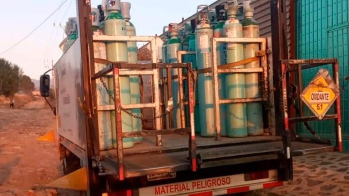 Camioneta robada de Infra