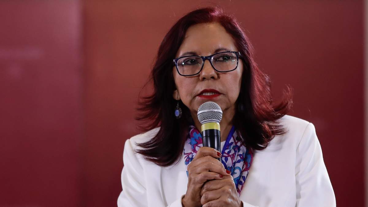 Leticia Ramírez, titular de la SEP