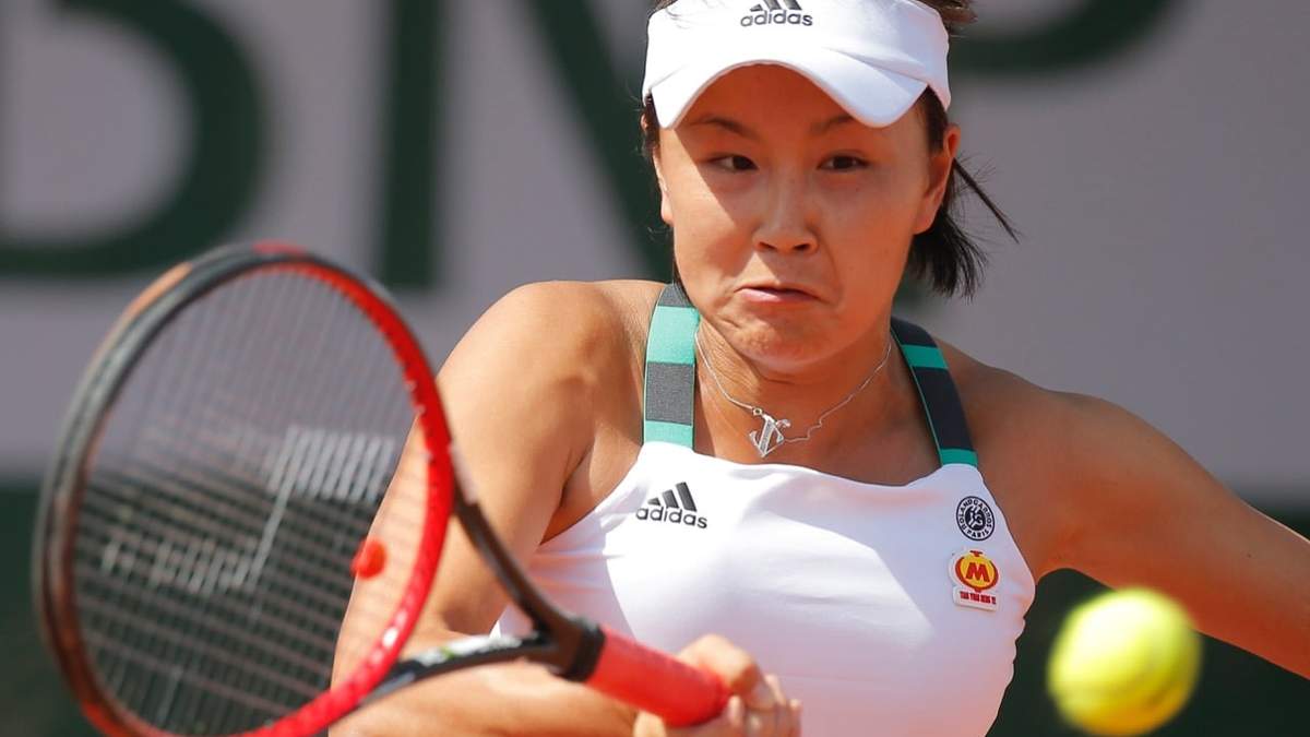La tenista china Peng Shuai
