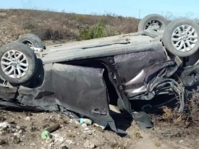 Tragedia en la ruta 22: tres mujeres murieron tras volcar cerca de Choele Choel