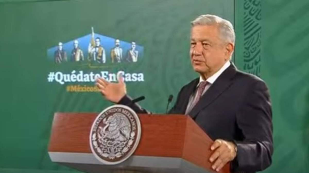 El presidente López Obrador