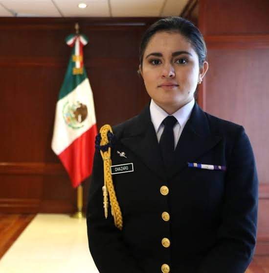 Gloria Carolina Cházaro Berriel, Teniente de Fragata de la Secretaría de Marina (Semar)