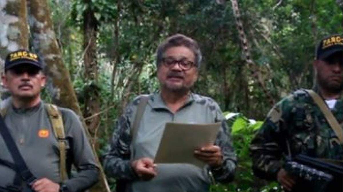 "Iván Márquez" publicó un video en el que critica al presidente Iván Duque