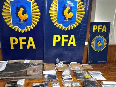 Policía Federal de San Martín de los Andes detuvo a dos personas y secuestró estupefacientes