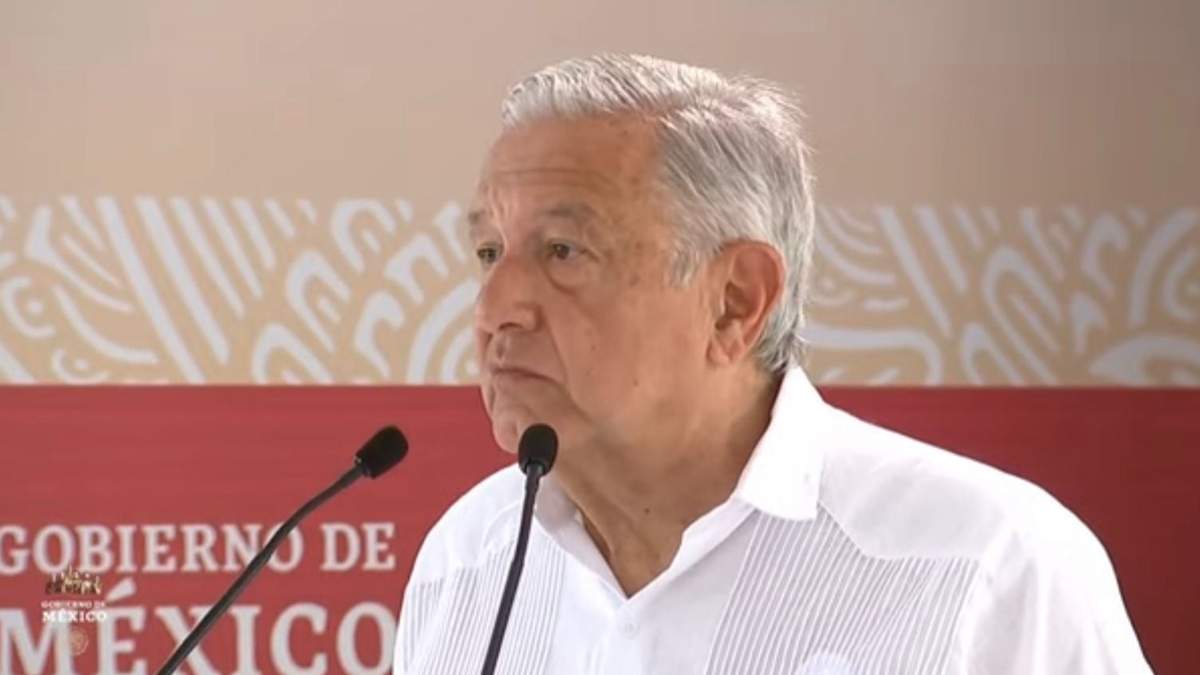 El presidente en su discurso en Acapulco, en el que denunció las agresiones contra su hijo