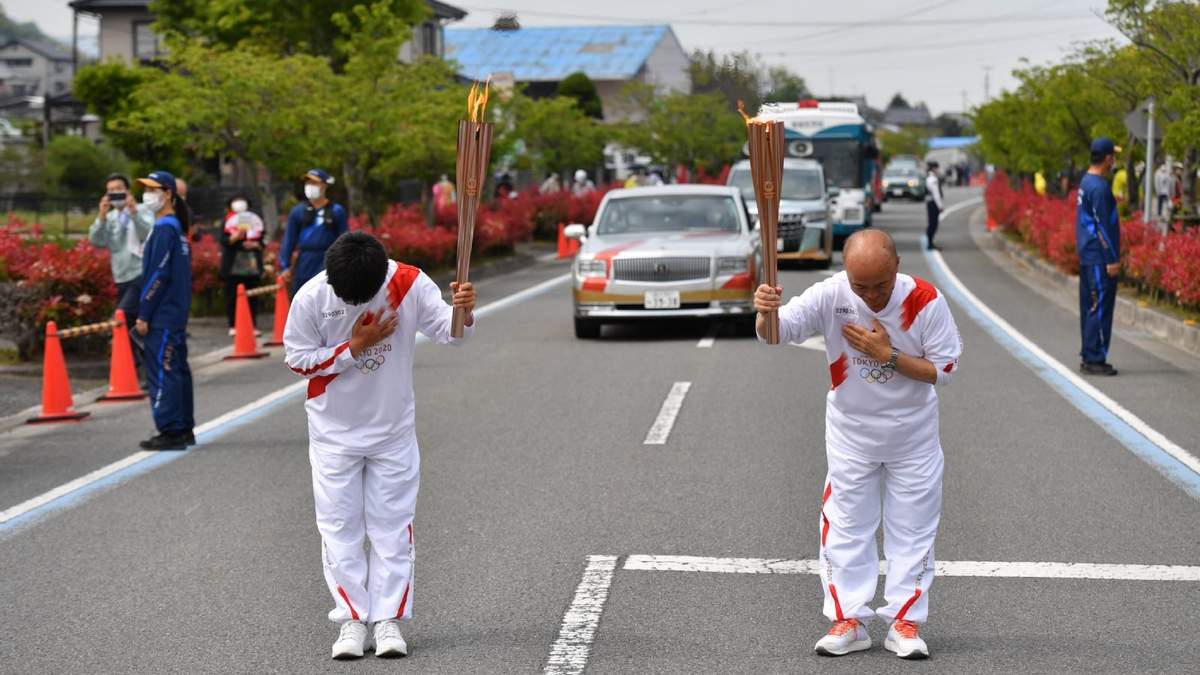 Recorrido de la llama olímpica por las perfecturas de Japón