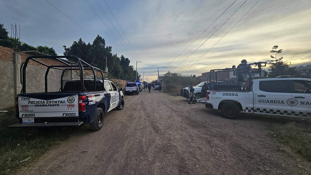 Policías estatales y elementos de la Guardia Nacional llegaron