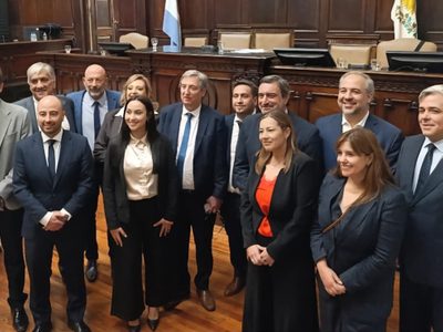 Quienes integran el interbloque del PJ + la Unión Mendocina