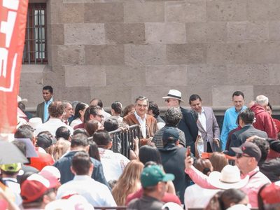 Vamos bien y nos va a ir mejor con el gobierno de la presidenta Claudia Sheinbaum: Américo Villarrea