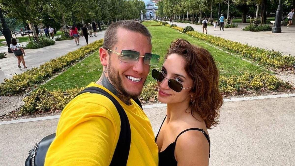 Alex Caniggia y Melody Luz. Fuente: (Instagram)
