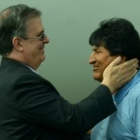 "Gracias por todo", dice Evo Morales a AMLO y Marcelo Ebrard