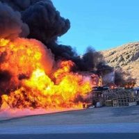 Explota presunta bodega de huachicol en San Luis Potosí (Video)