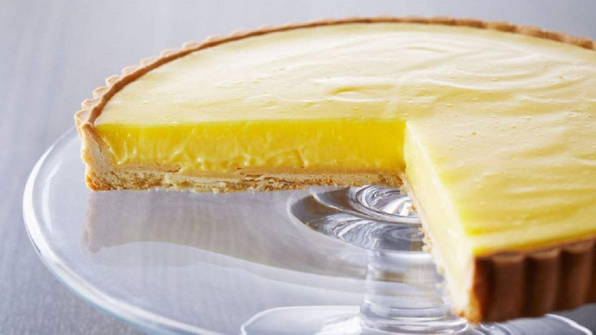 Tarta de limón. Fuente: (Instagram)